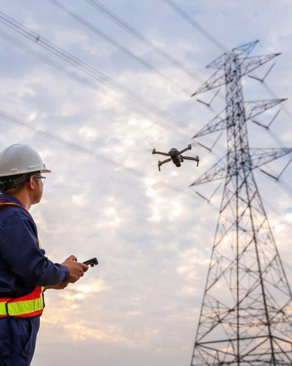 Lớp ứng dụng: Kiểm tra công nghiệp với đường dây cao thế với UAV